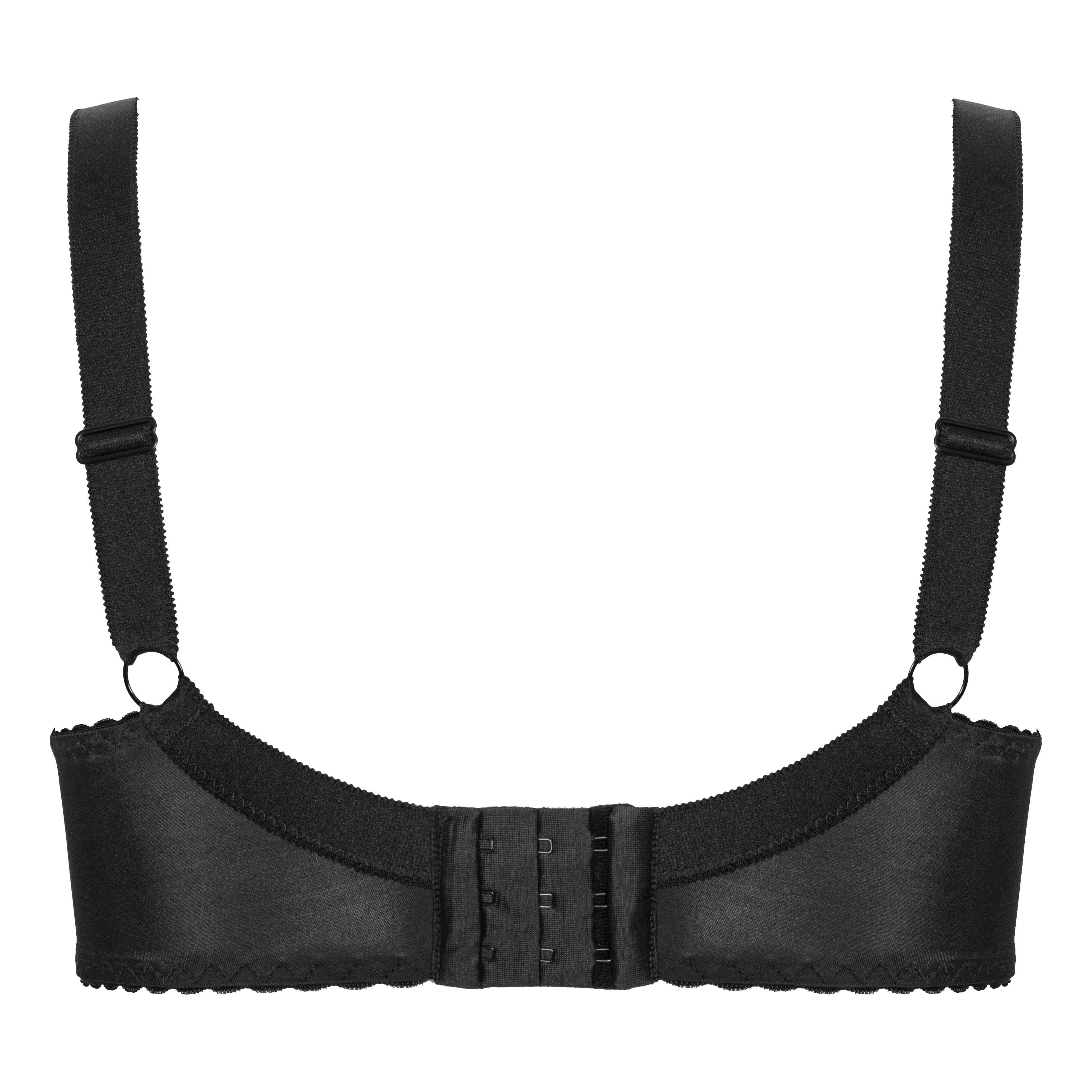 Silver Night Full Cup Bra Black/Silver